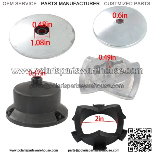 General Transmission RS800 Driven Pulley Kit GT79253 For Husqvarna 587086701 - Image 2