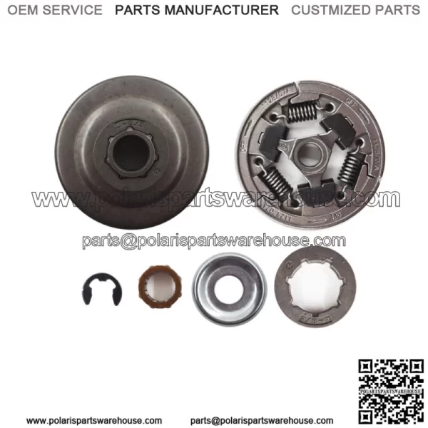Fit For 036 MS360 Chainsaw 3/8"-7T Clutch Drum Rim Sprocket Bearing Kit - Image 3