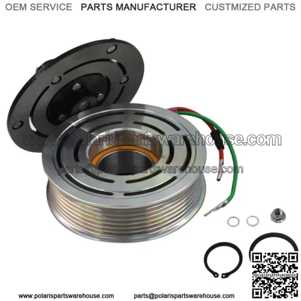 New A/C AC Compressor CLUTCH KIT Fit For 2007-11 Honda Civic Si Model 2.0 Liter - Image 2