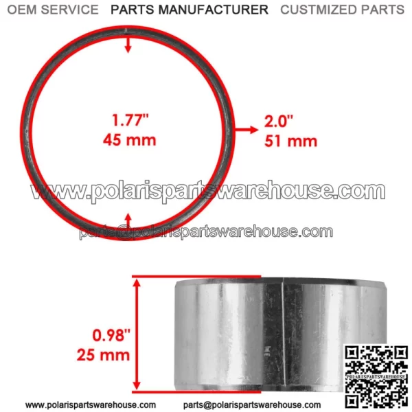 Primary Drive Clutch Rebuild Kit for Polaris RZR S / 4 800 EFI EPS 2012-2014 - Image 5