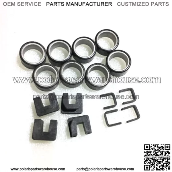 Primary Clutch Roller Weights Sliders and Spacers For Yamaha RHINO 660 2004-2007 (Fits: Yamaha Rhino 660)