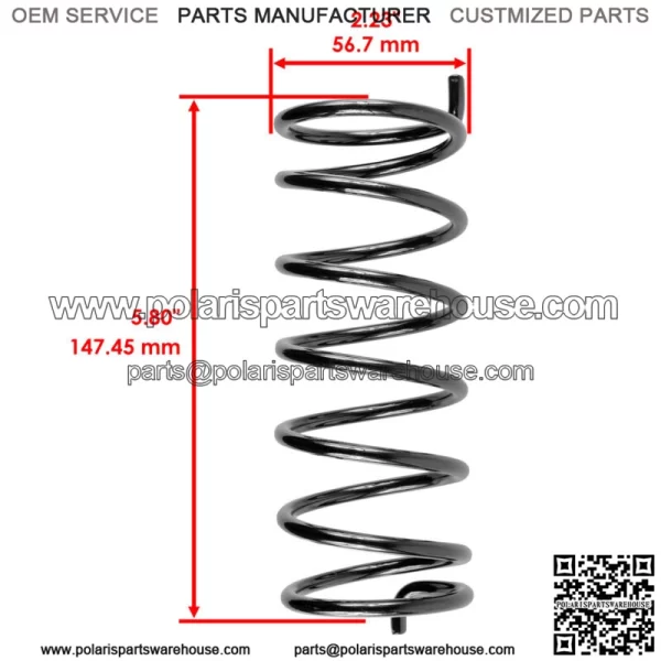 Clutch Cam Helix Secondary Spring for Can-Am Outlander / Max 1000 R EFI 2012-22 - Image 2