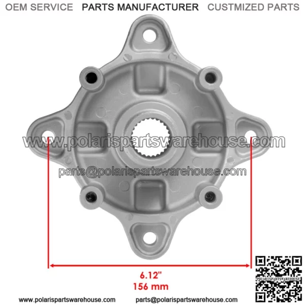 Rear Wheel Axle Hub W/ Bearing for Polaris Sportsman 800 4X4 6X6 EFI 2007-2015 For: Polaris Sportsman 800 - Image 2
