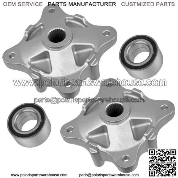 Rear Wheel Axle Hub W/ Bearing for Polaris Sportsman 800 4X4 6X6 EFI 2007-2015 For: Polaris Sportsman 800 - Image 5