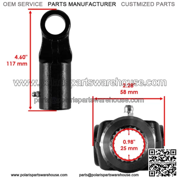 Front Prop Drive Shaft Yoke For Polaris Sportsman 800 EFI 2005  2007 2007 2008 For: Polaris Sportsman 800 - Image 2
