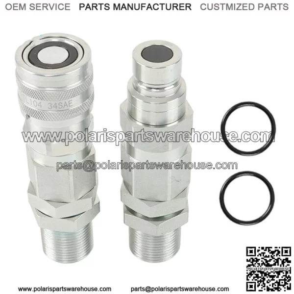 For John Deere 35G 50C 260 325 CT332 Hyd.Quick-Connect Coupler KV13884 AT312877