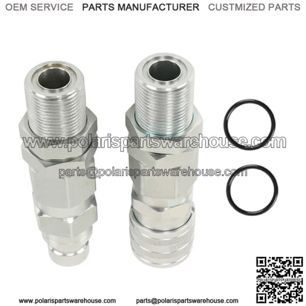 For John Deere 35G 50C 260 325 CT332 Hyd.Quick-Connect Coupler KV13884 AT312877 - Image 3