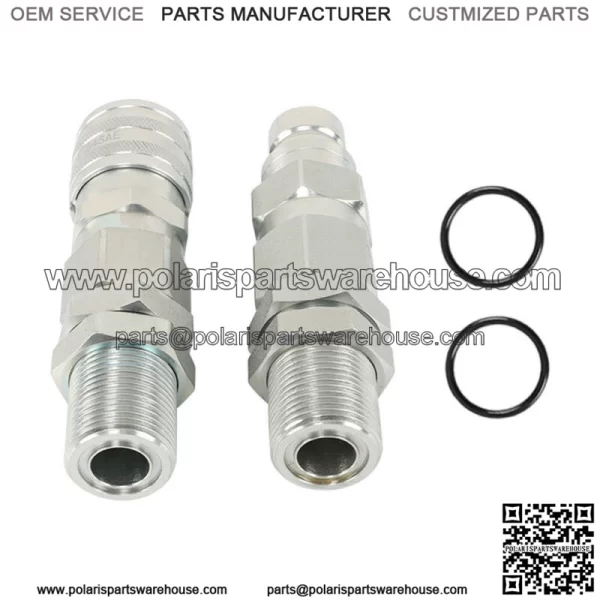 For John Deere 35G 50C 260 325 CT332 Hyd.Quick-Connect Coupler KV13884 AT312877 - Image 4