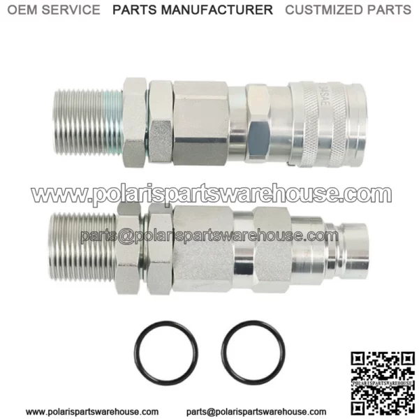 For John Deere 35G 50C 260 325 CT332 Hyd.Quick-Connect Coupler KV13884 AT312877 - Image 5