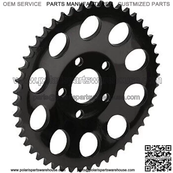 1210-1837 Black Rear Wheel Sprocket 48-Tooth