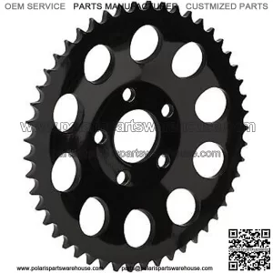 1210-1838 Black Rear Wheel Sprocket 49-Tooth