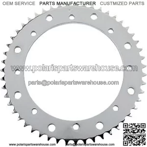 1210-2668 Chrome 51-Tooth Rear Sprocket