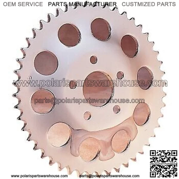DS-325359 Rear Wheel Sprocket 51-Tooth - Chrome