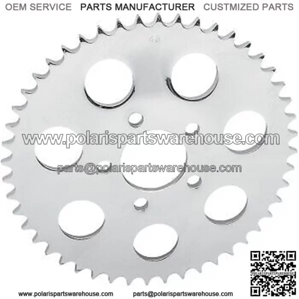 1210-0367 Chrome 530 Chain Conversion Rear Sprocket 48 Tooth