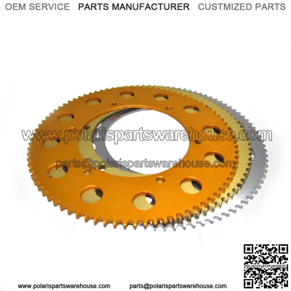 Sprockets 219 pitch
6061 grade aluminium
71,72,73,74,75,76,77