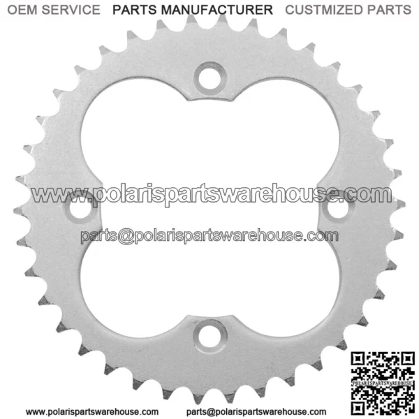 Rear Sprocket for Honda TRX450R TRX450ER 2006 2007 2008 2009 2010 2011 2012-2014 (For: Honda) - Image 3