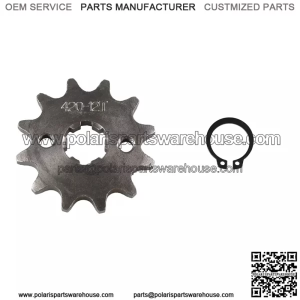 420Chain 17mm 10-18T Front Sprocket For 50 70 90 110 125 140cc ATV Pit Dirt Bike - Image 3
