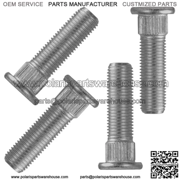 4 Front Rear Wheel Hub Stud Bolt for Polaris Sportsman 800 2005-2015 7518378 For: Polaris Sportsman 800 - Image 5