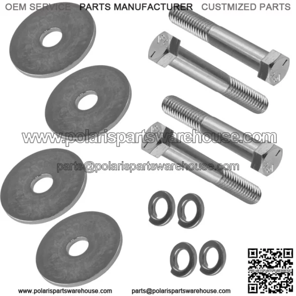 4x Control Arm Bolt Rear Lower for Polaris Sportsman 700 2002-07 / 7/16-14 For: Polaris Sportsman 570