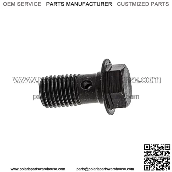Polaris Ranger Banjo Bolt, 10 mm x 1.25-6G,  OEM Part 1910958, Qty 1