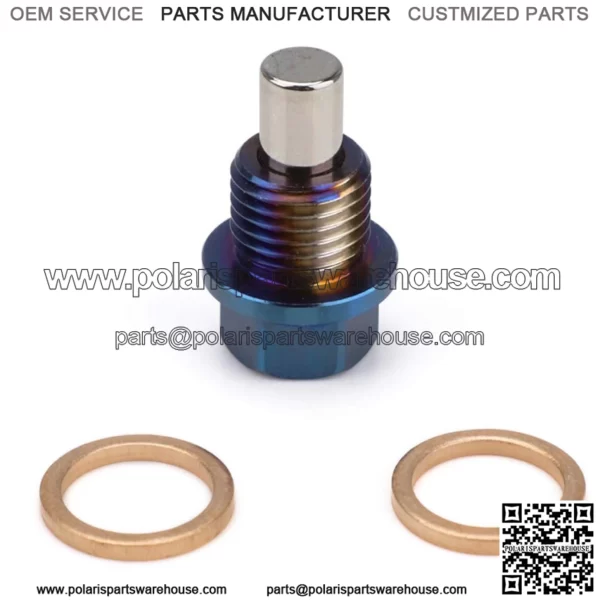 Titanium alloy oil pan screw M14*1.5