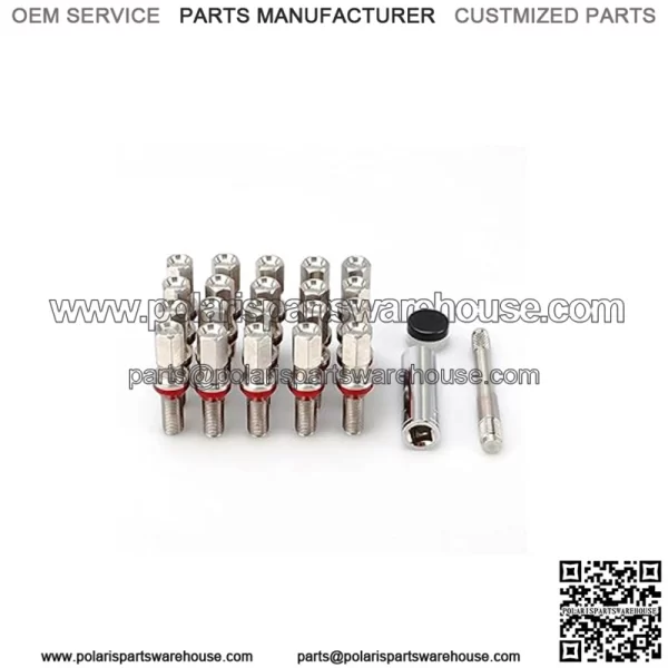 Conical German iron integrated bolt 28mm M14*1.5
