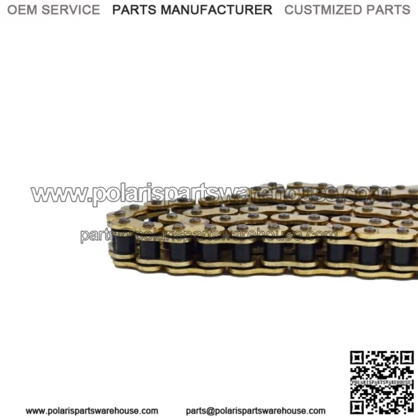 Gold 530x150 O-Ring Drive Chain Motorcycle 530 Pitch 150 Links 8200# Tensile - Image 5