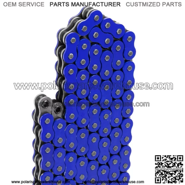 O-Ring Blue Drive Chain for Yamaha Raptor 700 YFM700R Se 2006-2013 (For: Yamaha Raptor 700) - Image 4