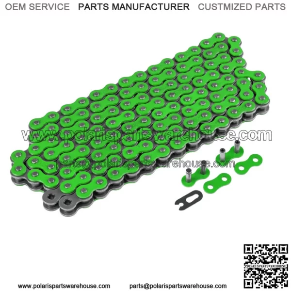 Green Drive Chain for Yamaha Blaster 200 YFS200 1988-2006 (For: Yamaha YFS200)