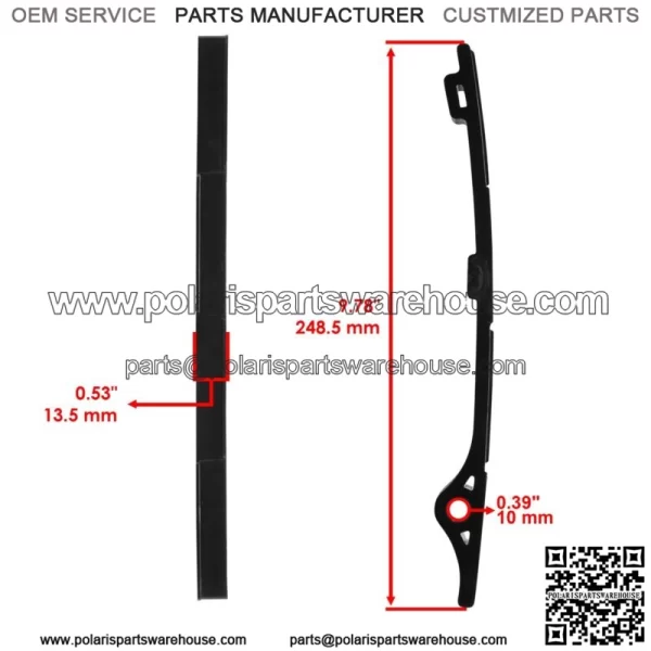 Cam Chain Tensioner Guide For Polaris RZR XP 1000 EPS 2014-2019 For: Polaris Sportsman 570 - Image 2