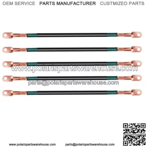 Golf Cart Battery Cables 4 Gauge for Yamaha G2 G8 G9,Club Car DS,36V & 48V