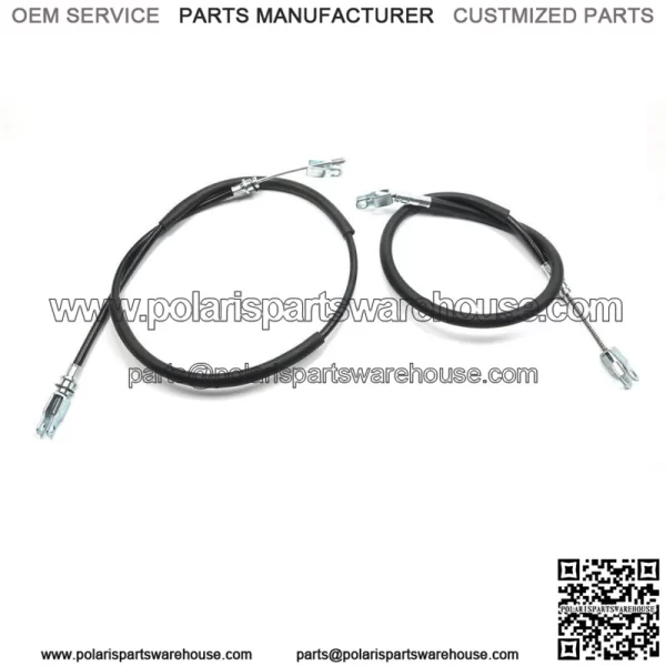 Brake Cable Set Fits EZGO Marathon Golf Cart 1974-1987 Driver / Passenger Side