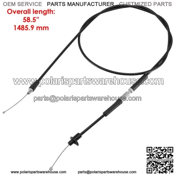 Throttle Cable for Polaris Sportsman 800 Forest 2012-2014 / 7081220 7081102 For: Polaris Sportsman 800 - Image 2