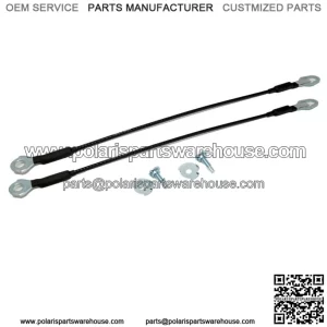 Left and Right Support Tailgate Cable Set for Ford F150 F250 F350 F450 F550 (For: More than one vehicle)