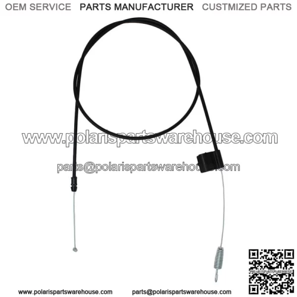 946-04112 Drive Control Cable 64-1/2" Fits MTD 12A-453E700 12A-449R729 - Image 2