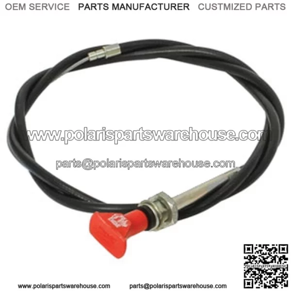 Fuel Shut-off Cable Fits Ford 2000 3000 4000 5000 7000 2110 2120 2150 2310 2600 - Image 2