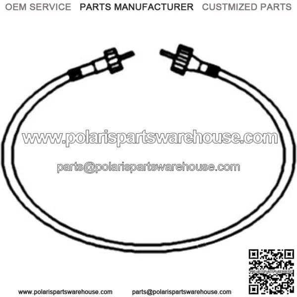 One New Tachometer Cable Fits Massey Ferguson 544198M91 - Image 3