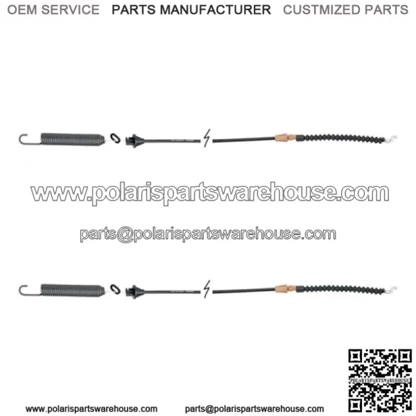 946-04618A 2 Aftermarket PTO Cables Fits Troy Bilt Fits Cub Cadet 746-04618A