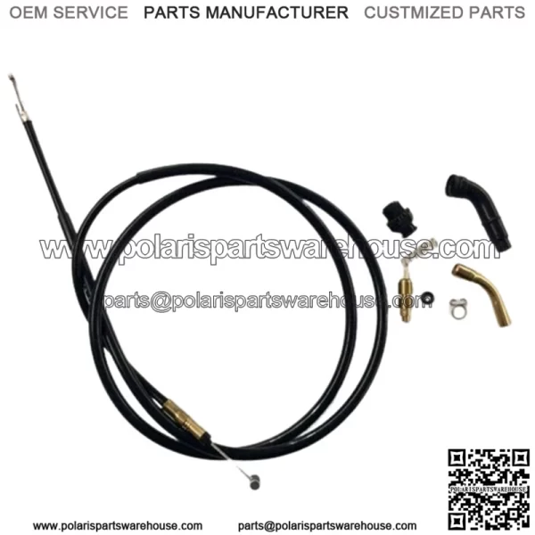 HONDA TRX300 TRX 300FW 88-93 FOURTRAX 2 And 4X4 CHOKE CABLE & STARTER VALVE KIT For: Honda