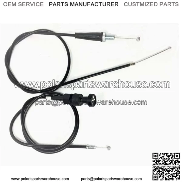 Choke & Throttle Cable for HONDA FOURTRAX TRX200SX TRX200D TYPE II 1986-1991 ATV For: Honda FourTrax 200