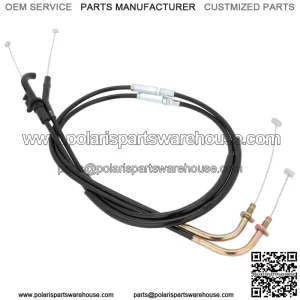 Motorcycle Pull & Push Throttle Cable Wire for Kawasaki Z1000 2003-2006 04 05 (For: Kawasaki)