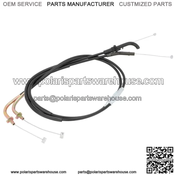Motorcycle Pull & Push Throttle Cable Wire for Kawasaki Z1000 2003-2006 04 05 (For: Kawasaki) - Image 3