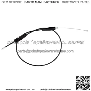 NEW - 03-0189 - Black Vinyl Throttle Cable KAWASAKI KX 125 250  (For: Kawasaki)