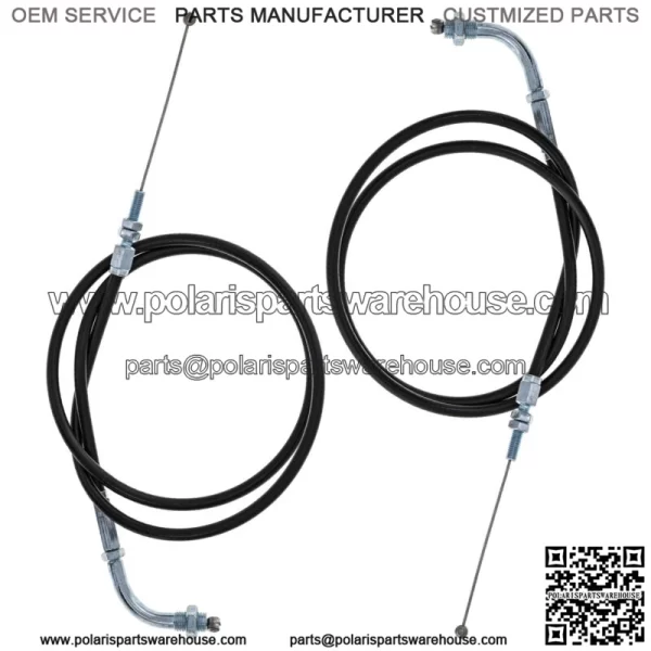 Push Pull Throttle Cable Set Kawasaki KZ1000 KZ550 KZ650 KZ900 54012-149 (For: Kawasaki)