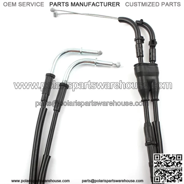 Motorcycle Throttle Cable For Kawasaki ZX900C/E/F Ninja ZX-9R 1998/99/00/01/03 (For: Kawasaki) - Image 3