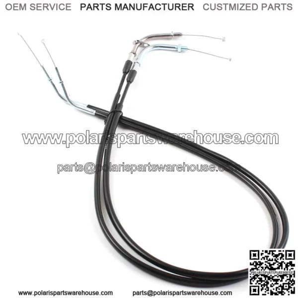 Motorcycle Throttle Cable for Kawasaki VULCAN 900 CLASSIC VN900 2006-2021 (For: Kawasaki) - Image 2