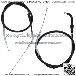 Push Pull Throttle Cable Set for Kawasaki Ninja 650R 54012-0225 54012-0241 (For: Kawasaki)