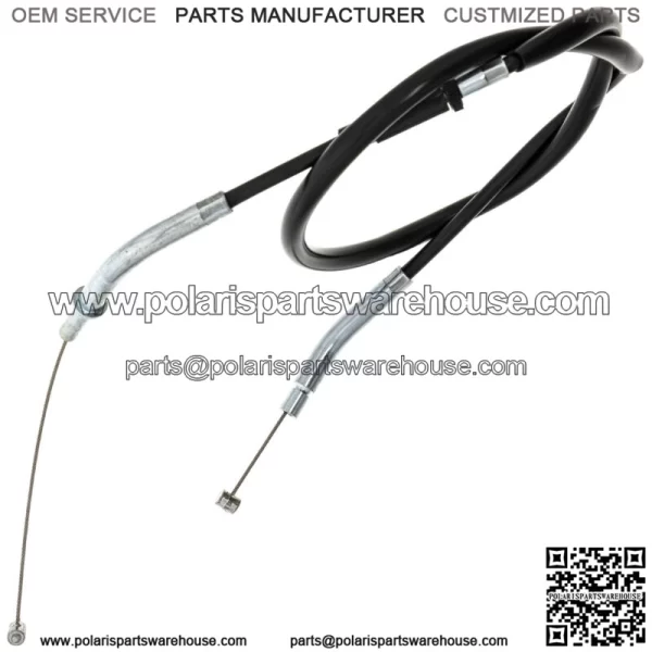 Push Pull Throttle Cable Set for Kawasaki Ninja 650R 54012-0225 54012-0241 (For: Kawasaki) - Image 2