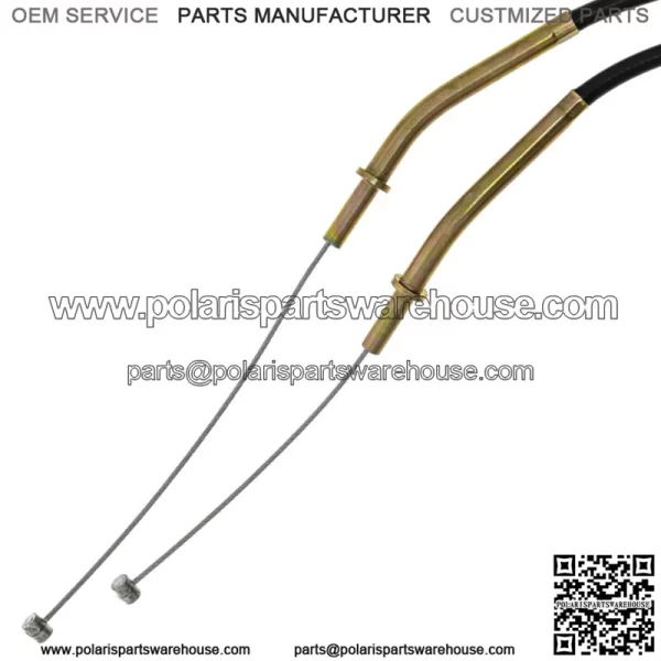 Push Pull Throttle Cable for Kawasaki Ninja ZX6R ZX6RR ZX600N 54012-0132 (For: Kawasaki) - Image 2