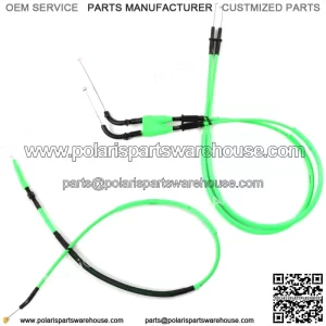 Fits Kawasaki Ninja ZX6R 2009 - 2016 2011 2012 2013 Throttle Cables Clutch Cable (For: Kawasaki)